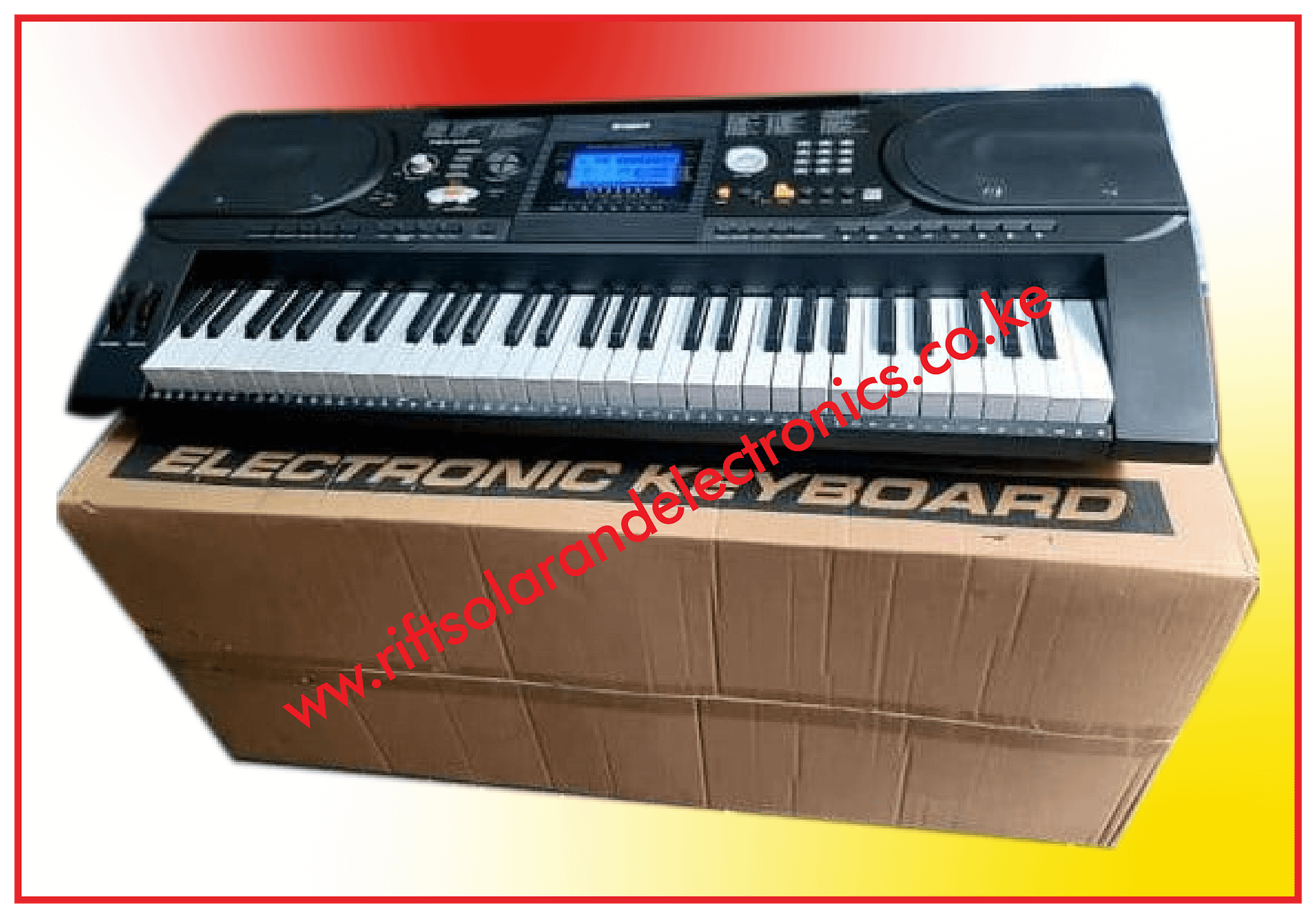 Electronic Keyboard Piano Rift Solar and Electronics