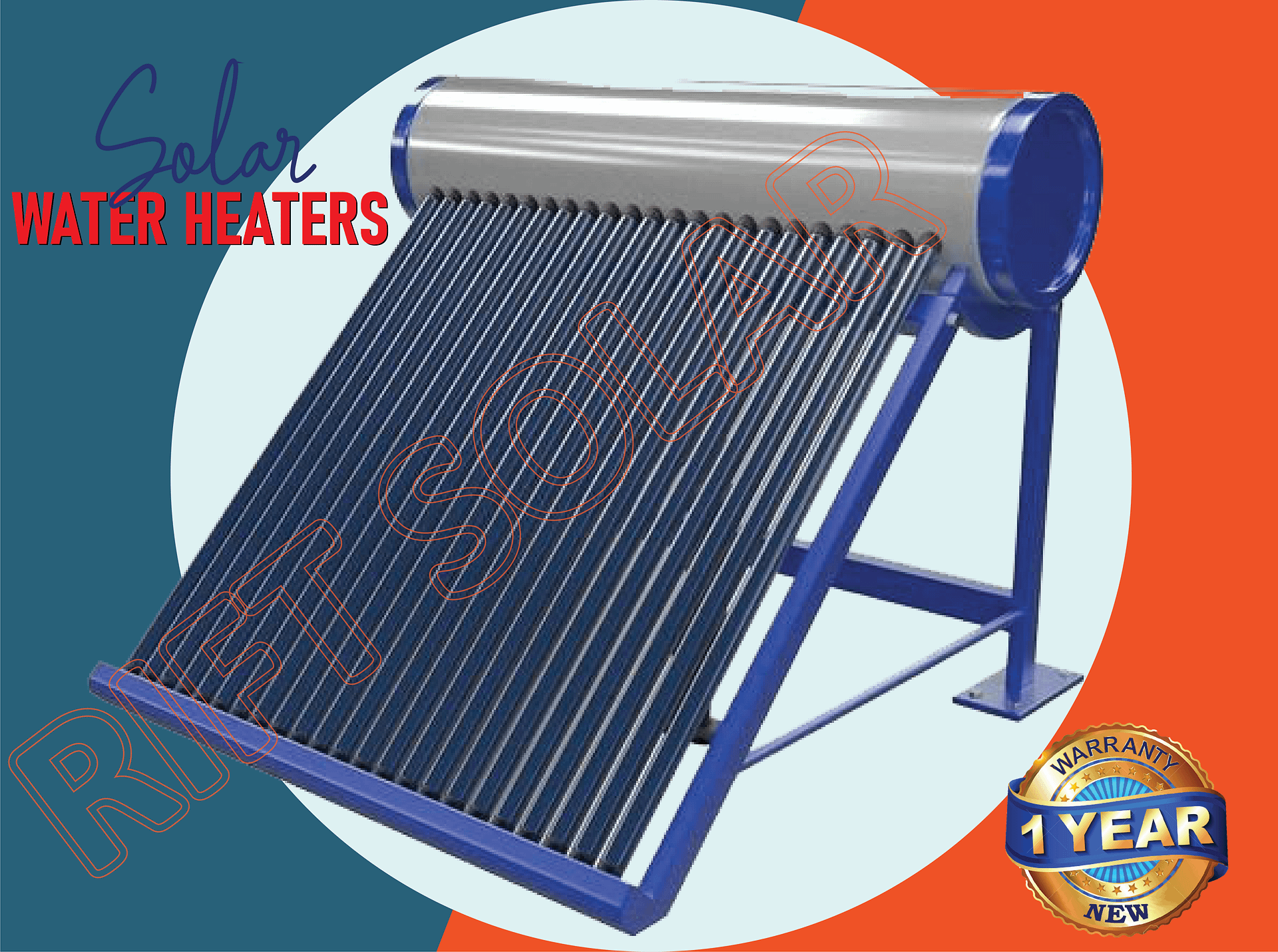 300 Litres Non Pressurized Water Heater Rift Solar and Electronics